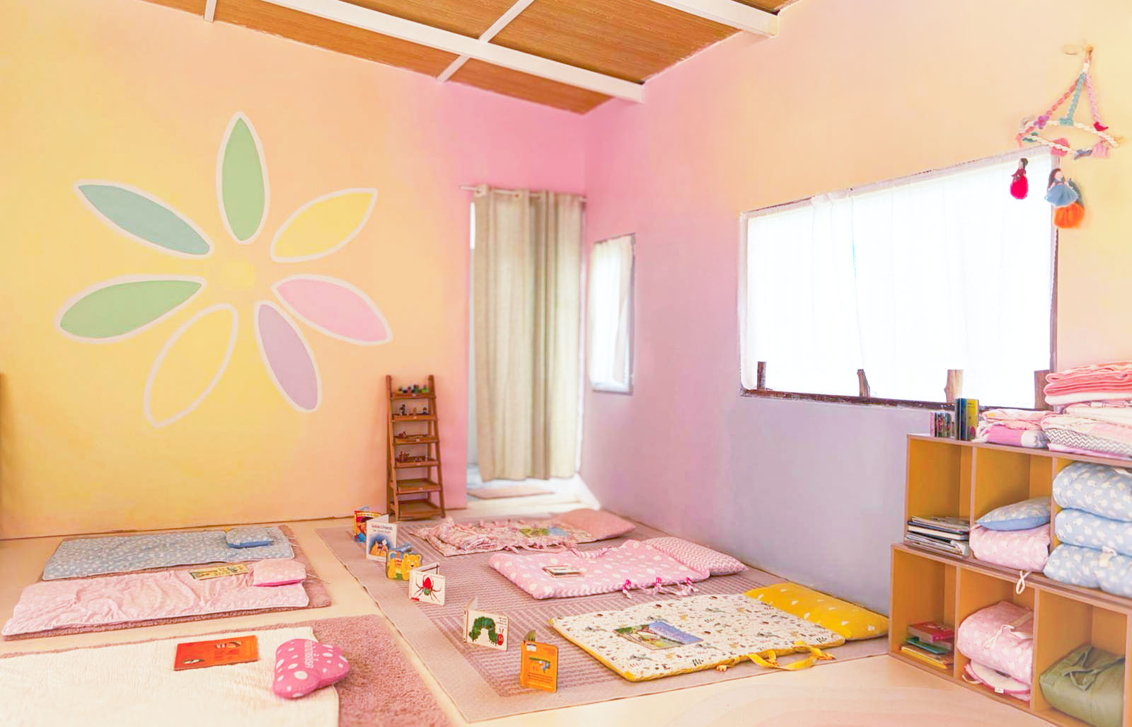 Quiet rest time at Bamboo Valley kindergarten